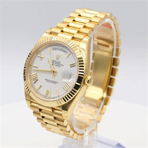 gold rolex watch mens|rolex day date 228238.